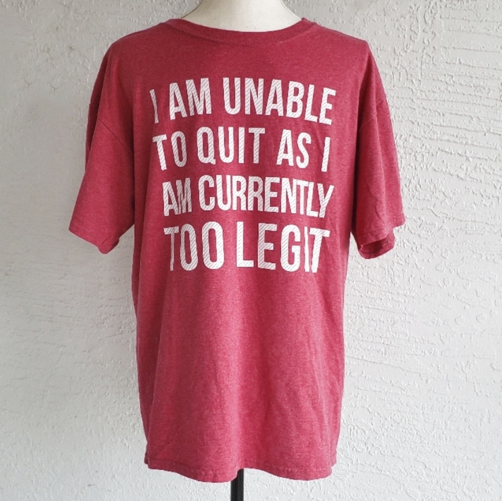 NWOT!  Too Legit Men's T-Shirt